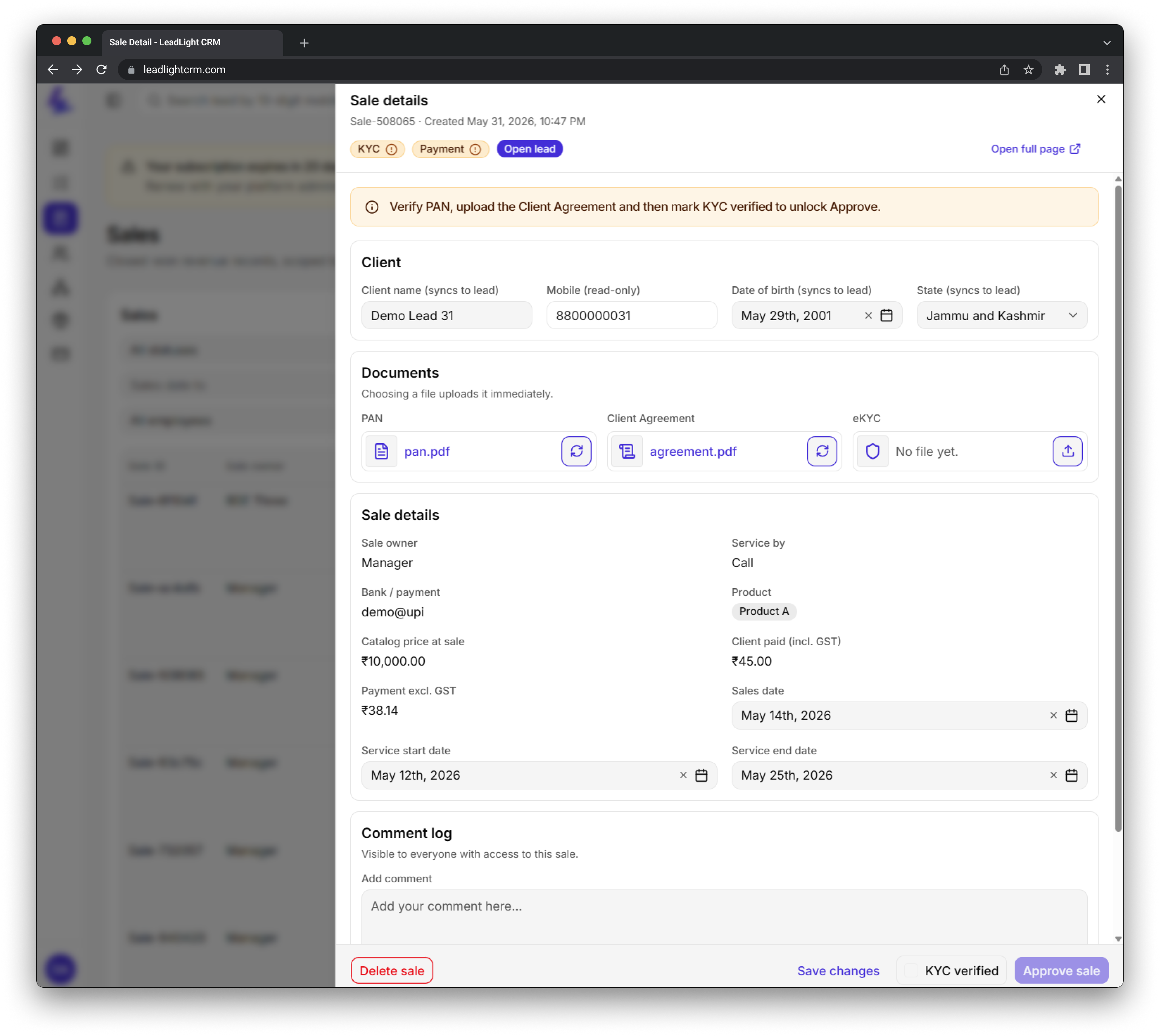 Approval Workflow